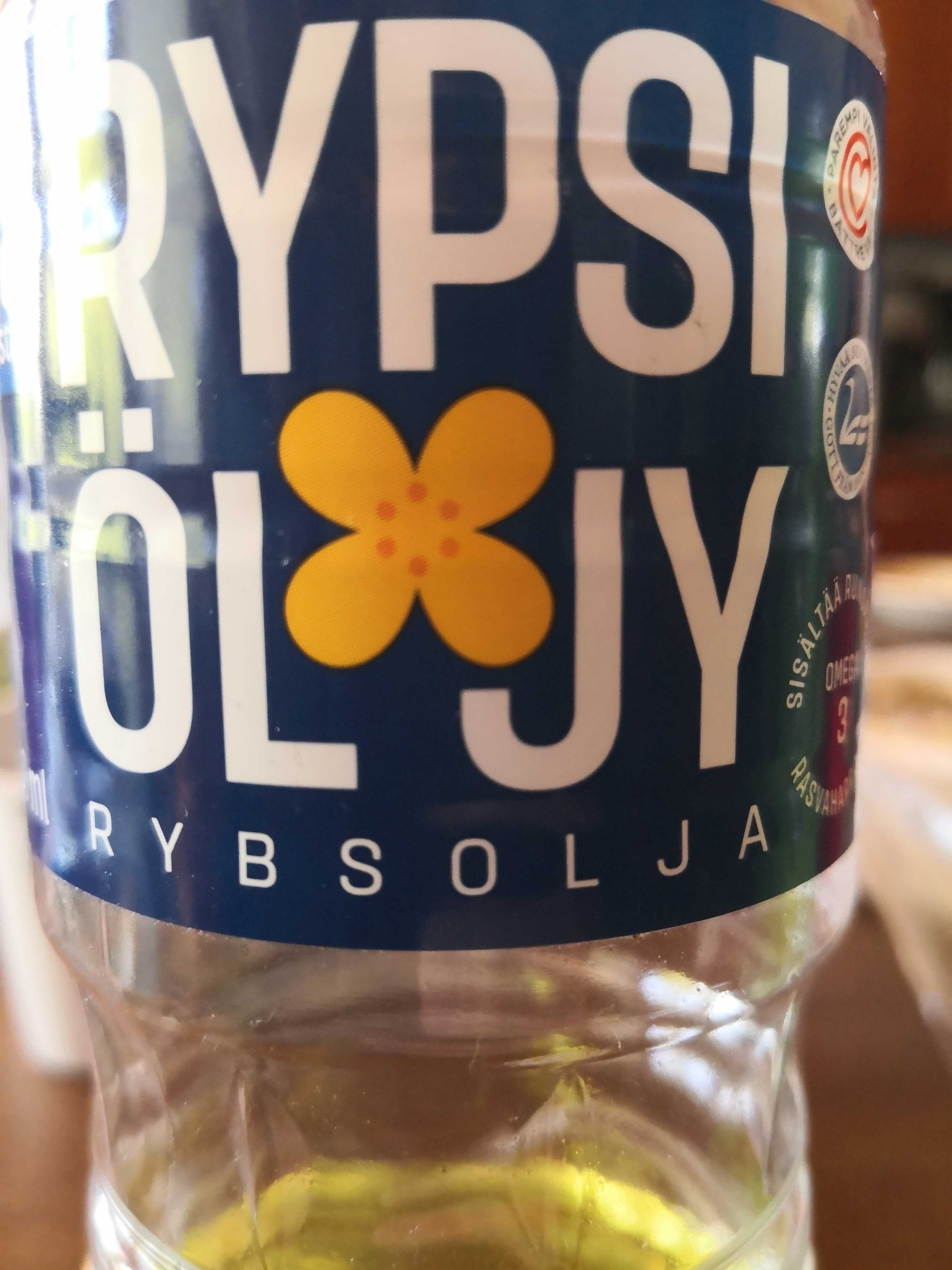 Kotimaista Rypsiöljy packshot