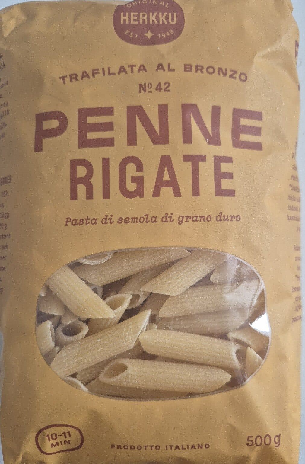 Herkku Penne Rigate packshot