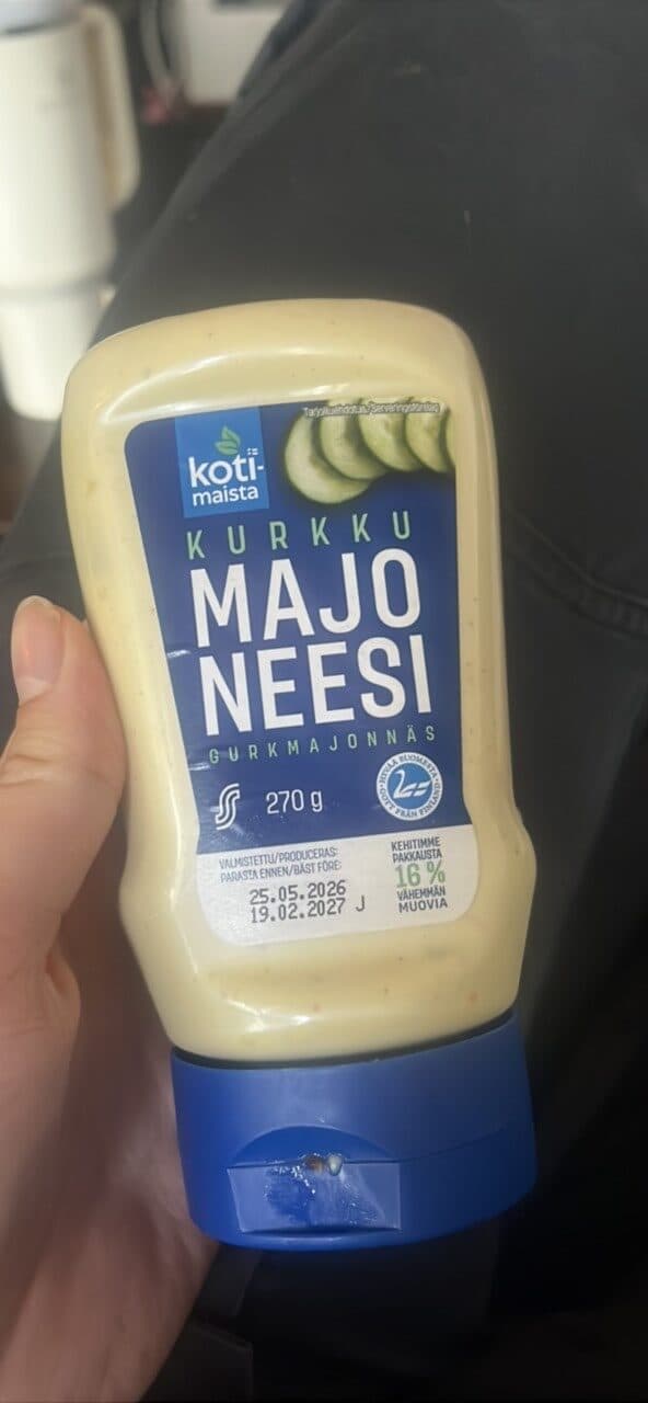 Kotimaista Kurkku Majoneesi packshot