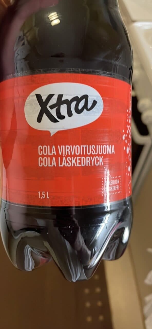 Xtra Sokeriton Kola packshot