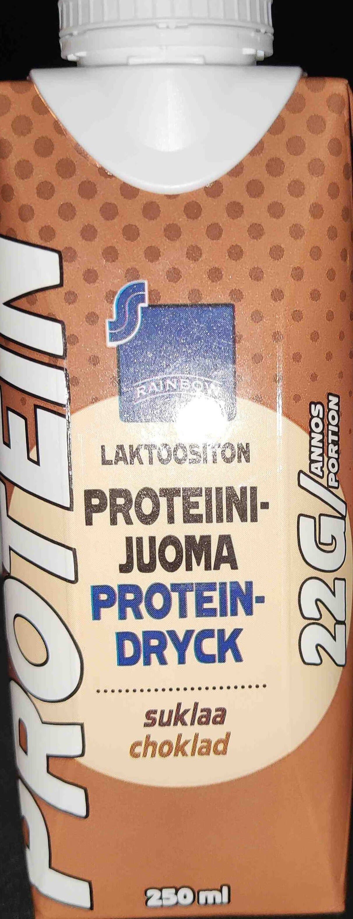 Rainbow Proteiinijuoma suklaa packshot