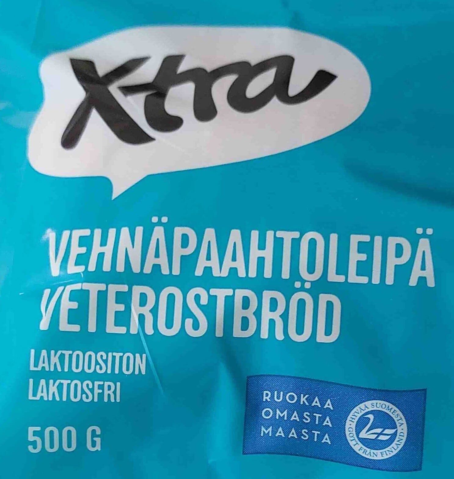 Xtra Vehnäpaahtoleipä packshot