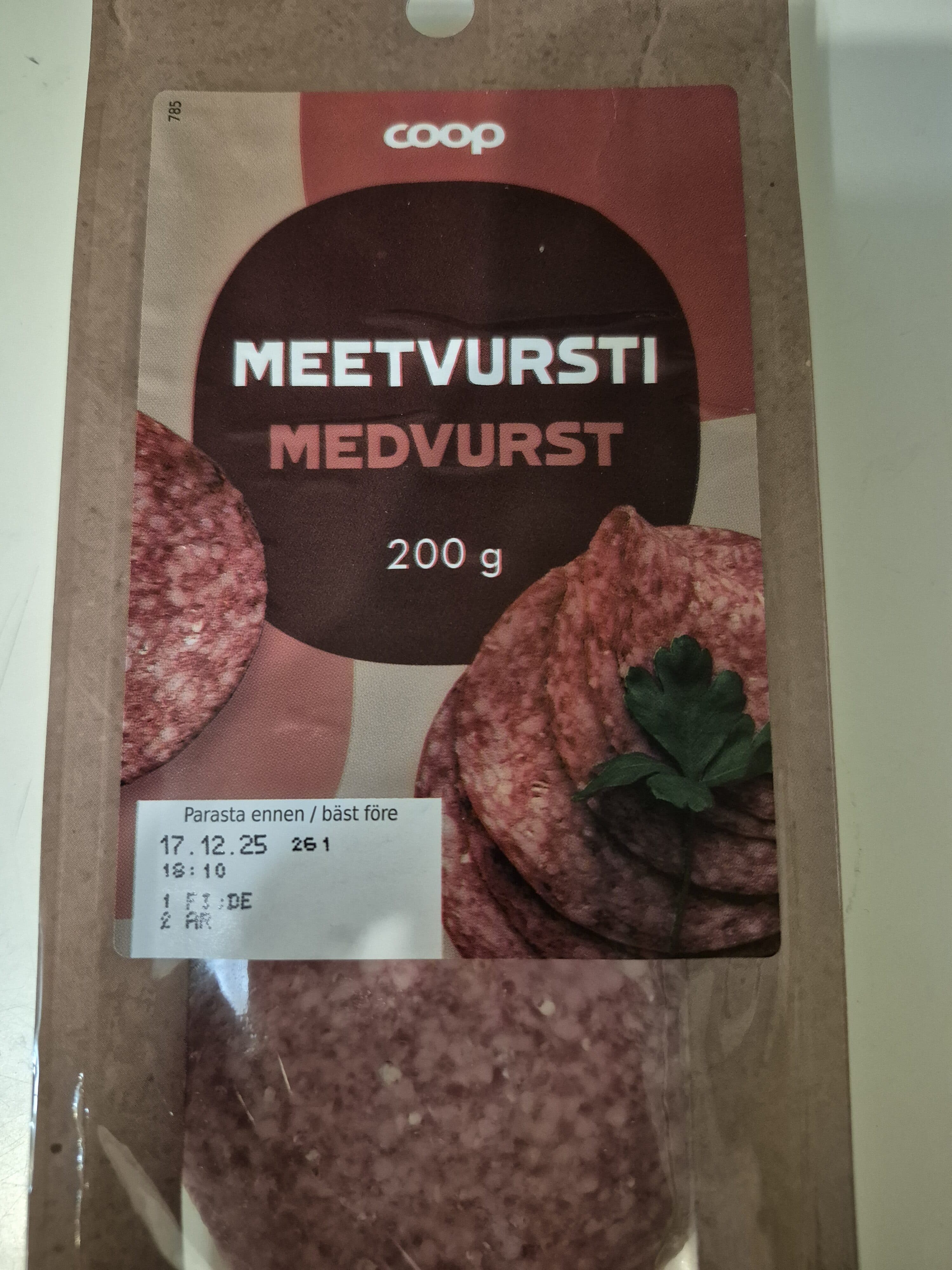 Coop Meetvursti packshot
