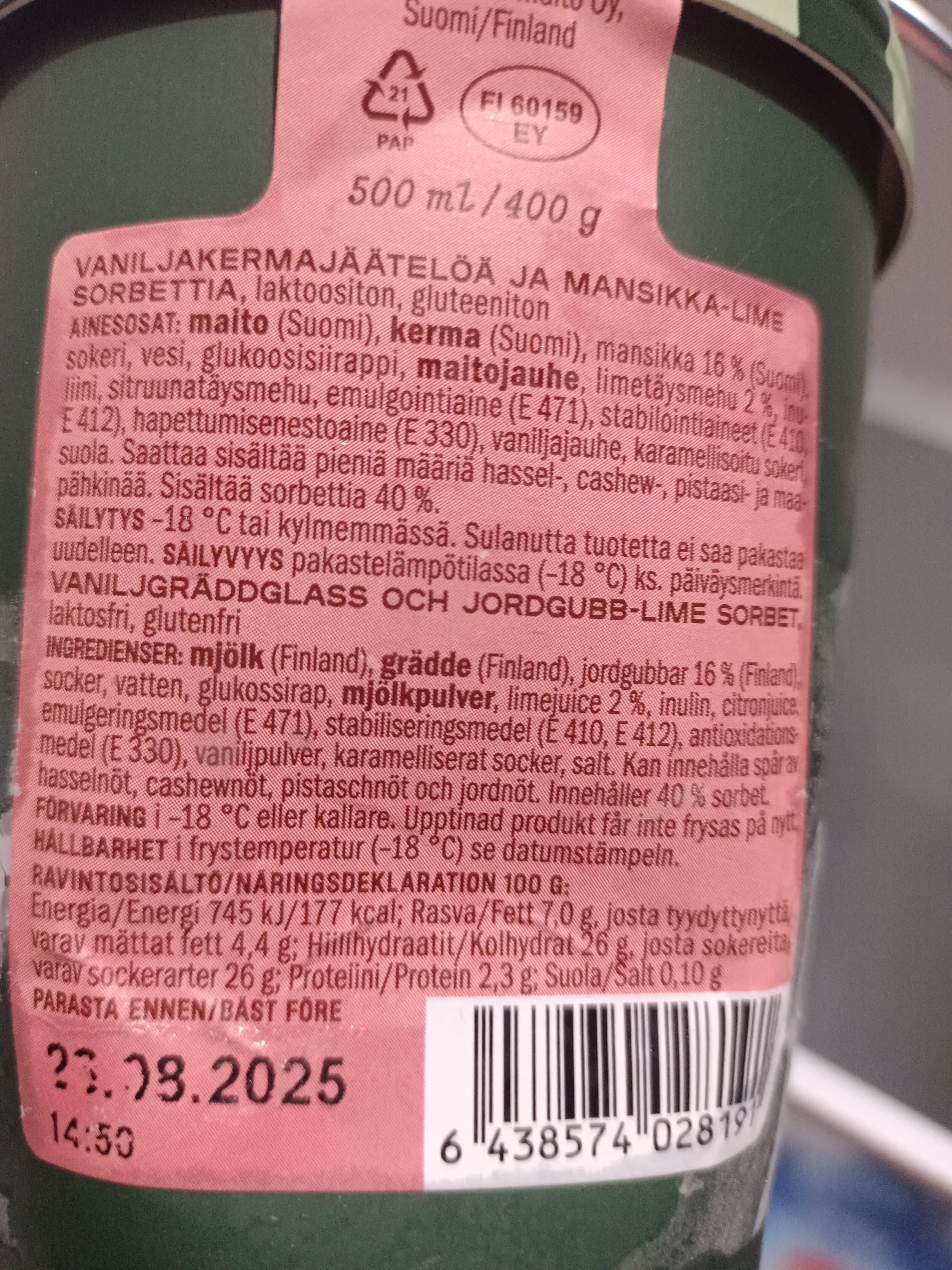 Open Food Facts 6438574028191 packshot