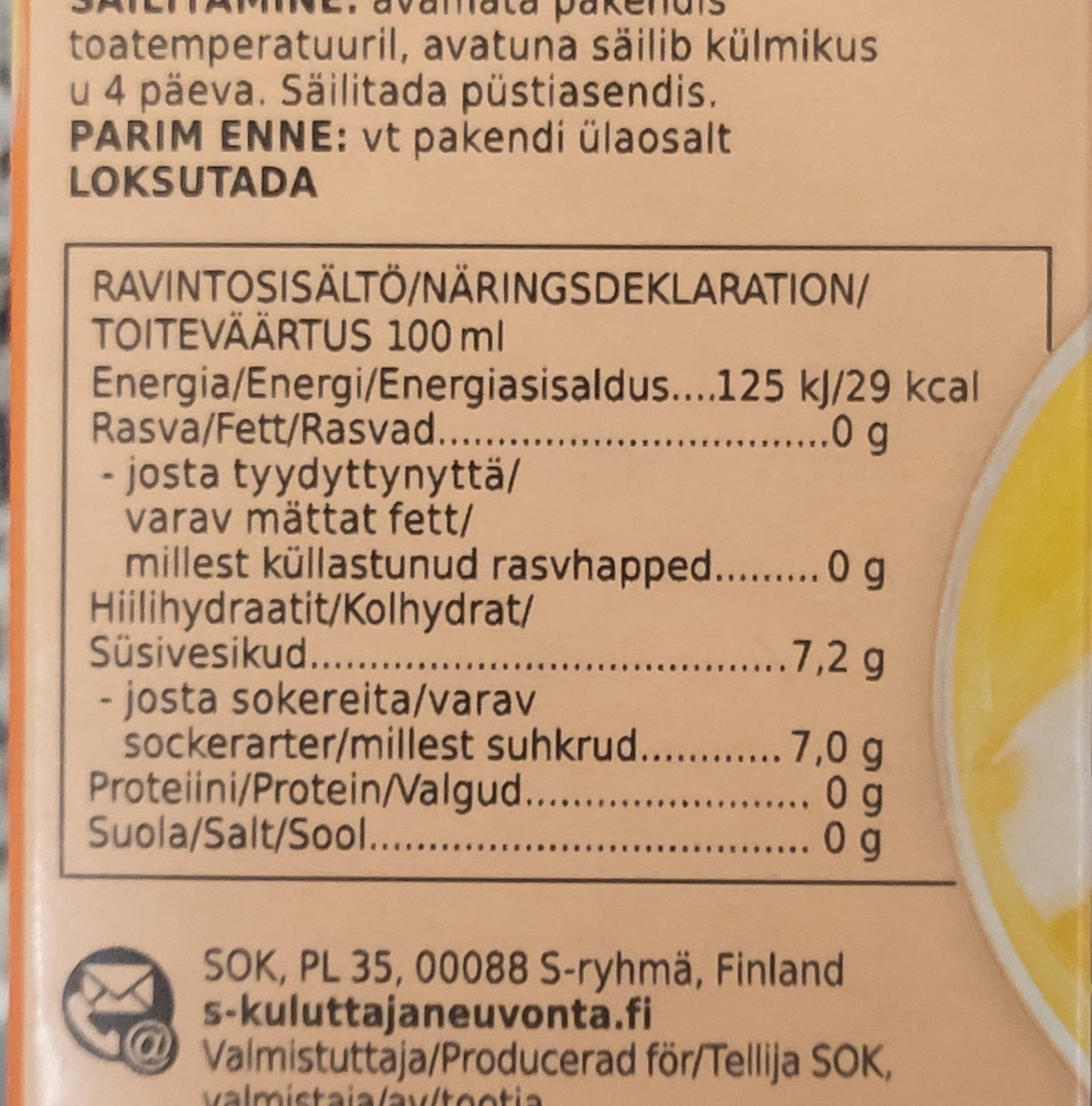 Hedelmäjuoma 6438574028450 packshot