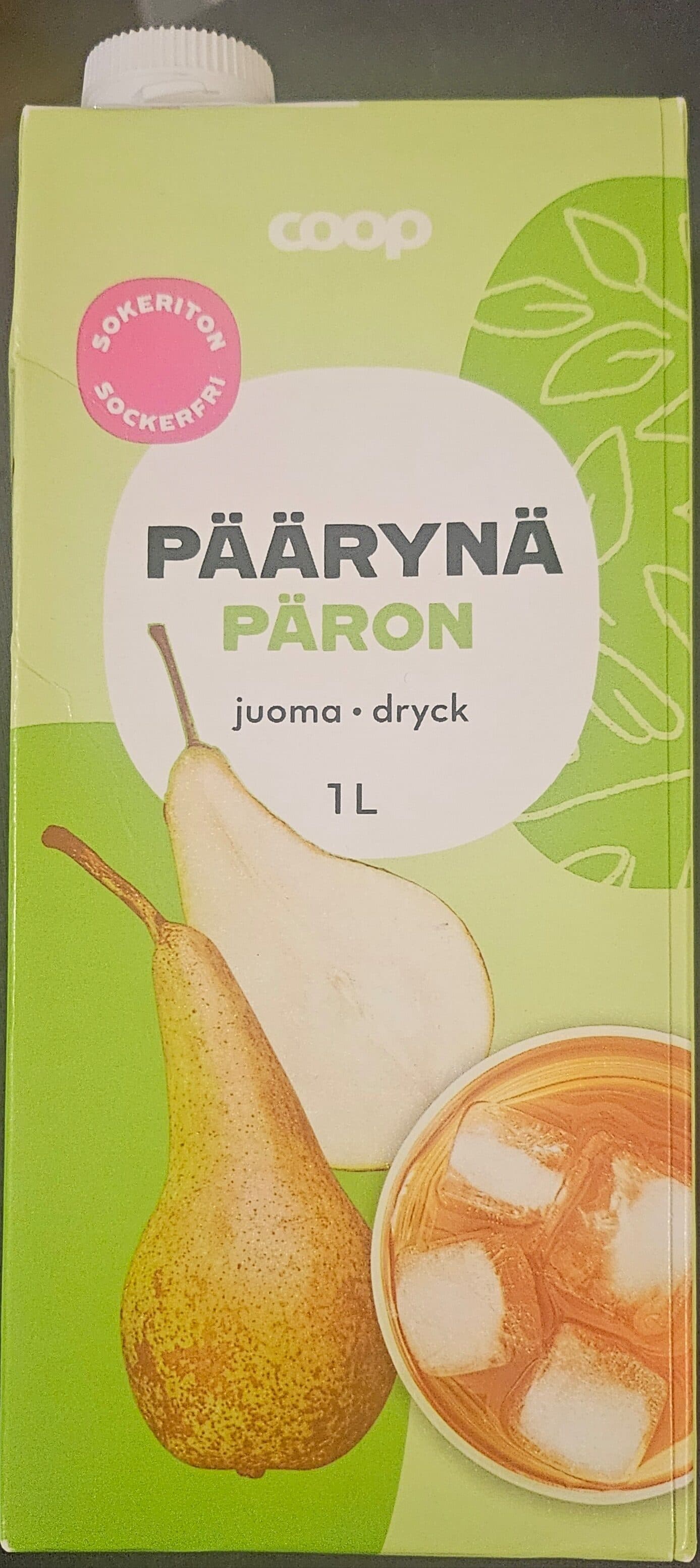 Coop Päärynä Juoma packshot
