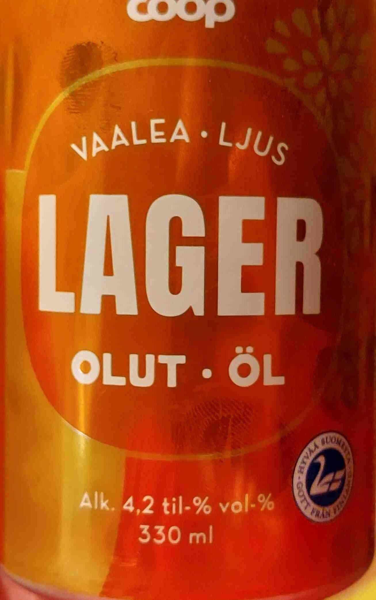 Coop Vaalea lager packshot