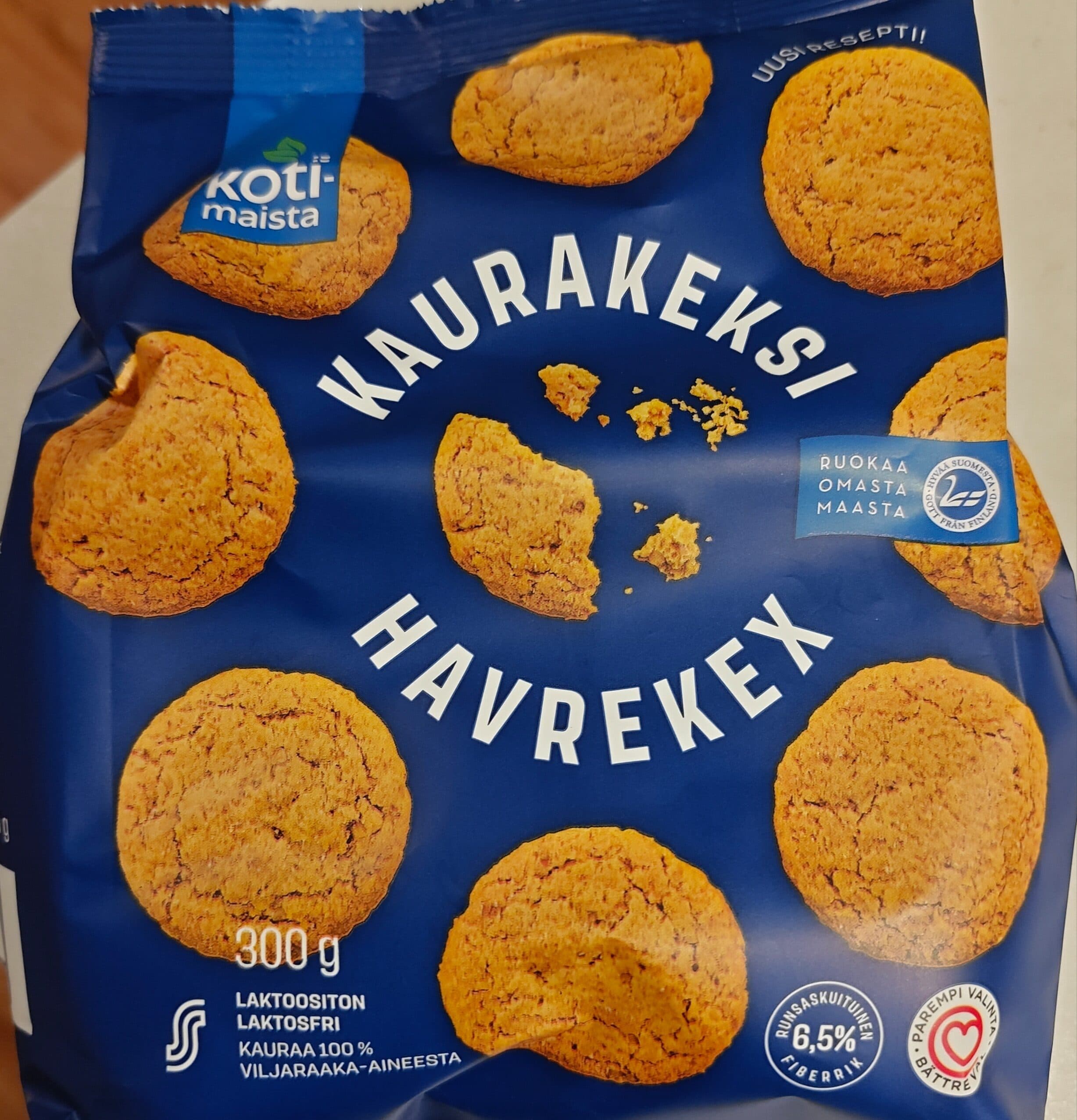 Kotimaista Kaurakeksi packshot