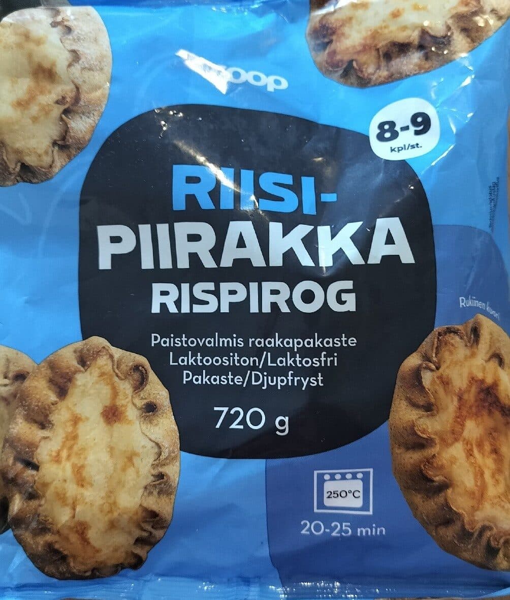Coop Riisipiirakka (Frozen) packshot