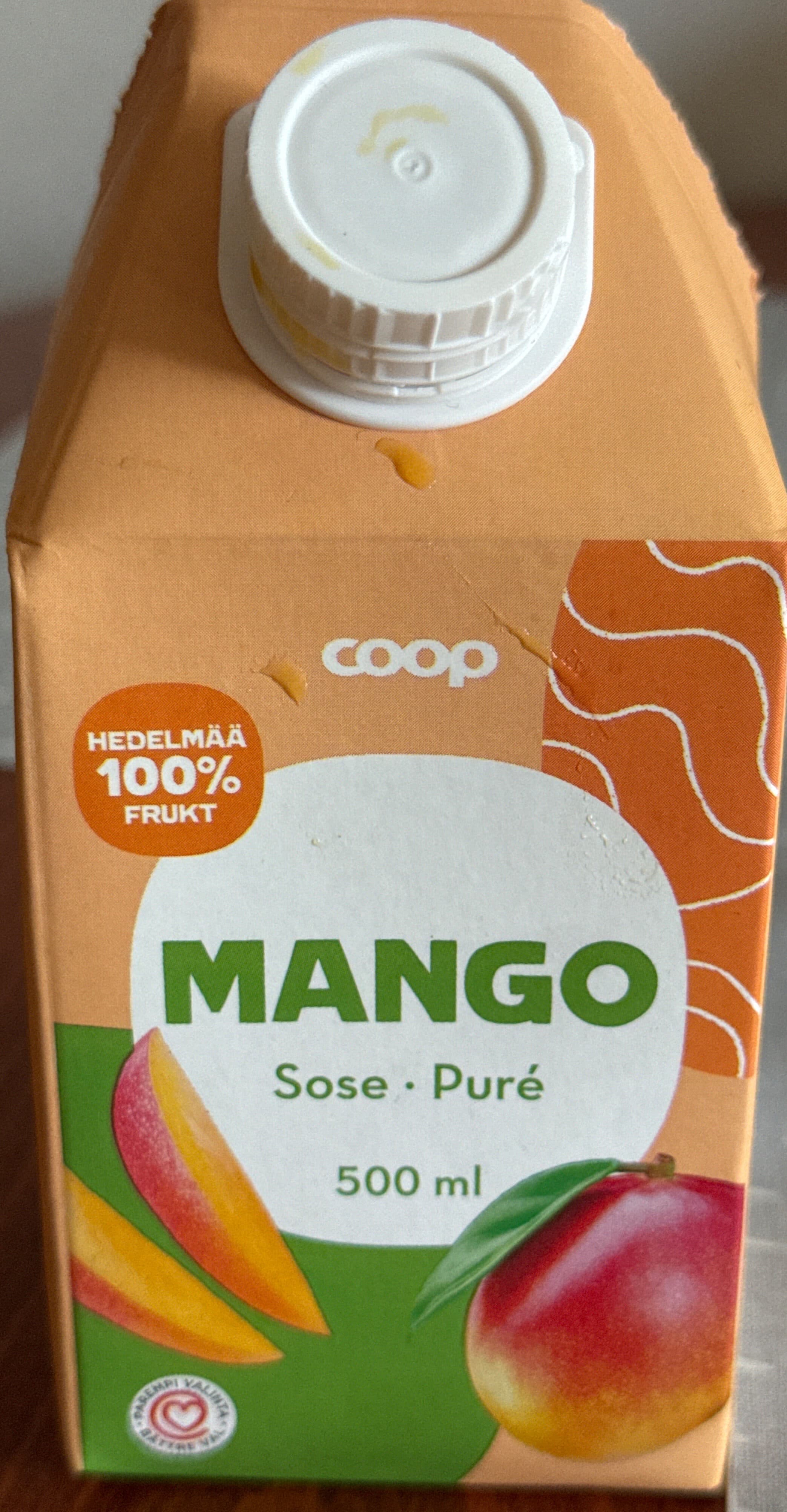 Coop Mango pure packshot