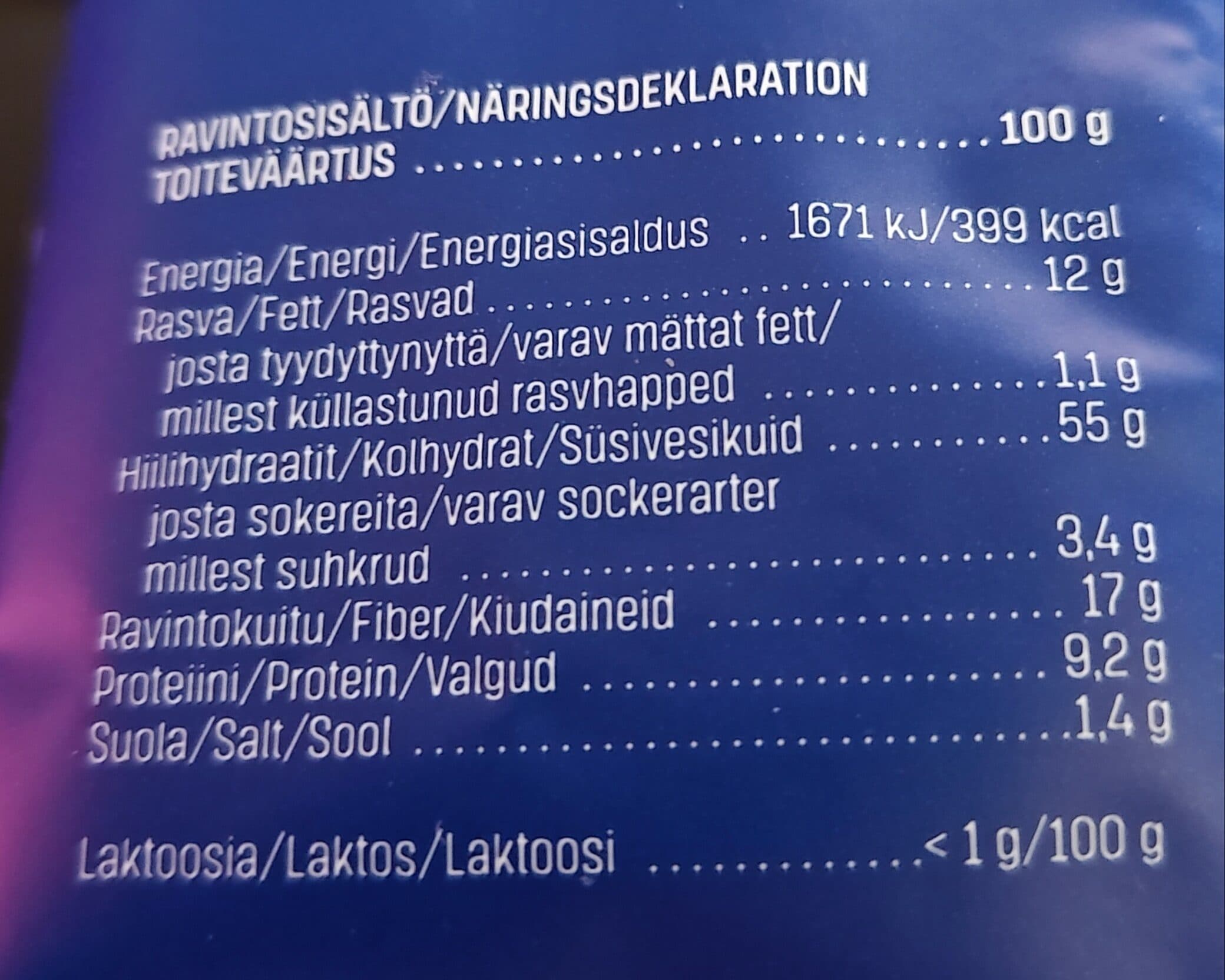 Kotimaista Sourcream & onion ruis sipsi packshot
