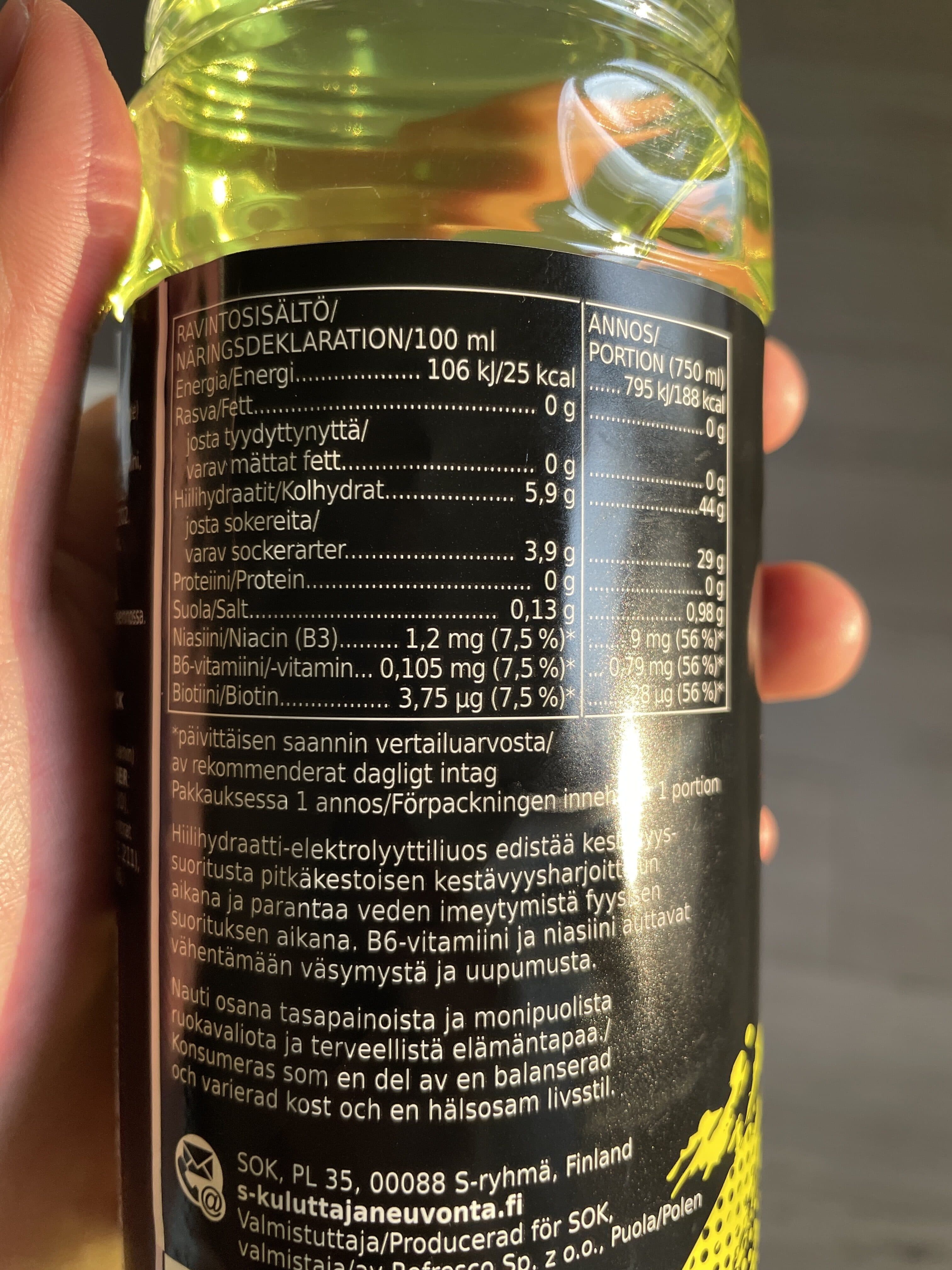 Coop EXE Päärynänmakuinen packshot