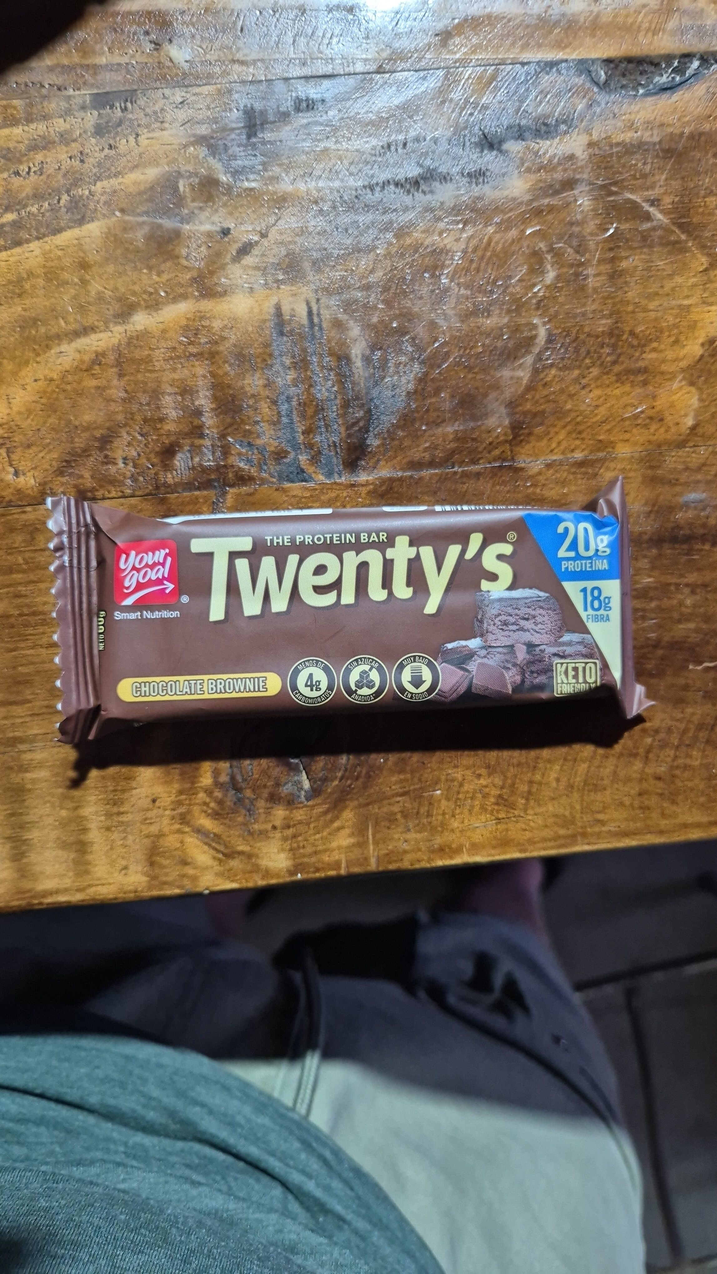 your goal Twenty's packshot