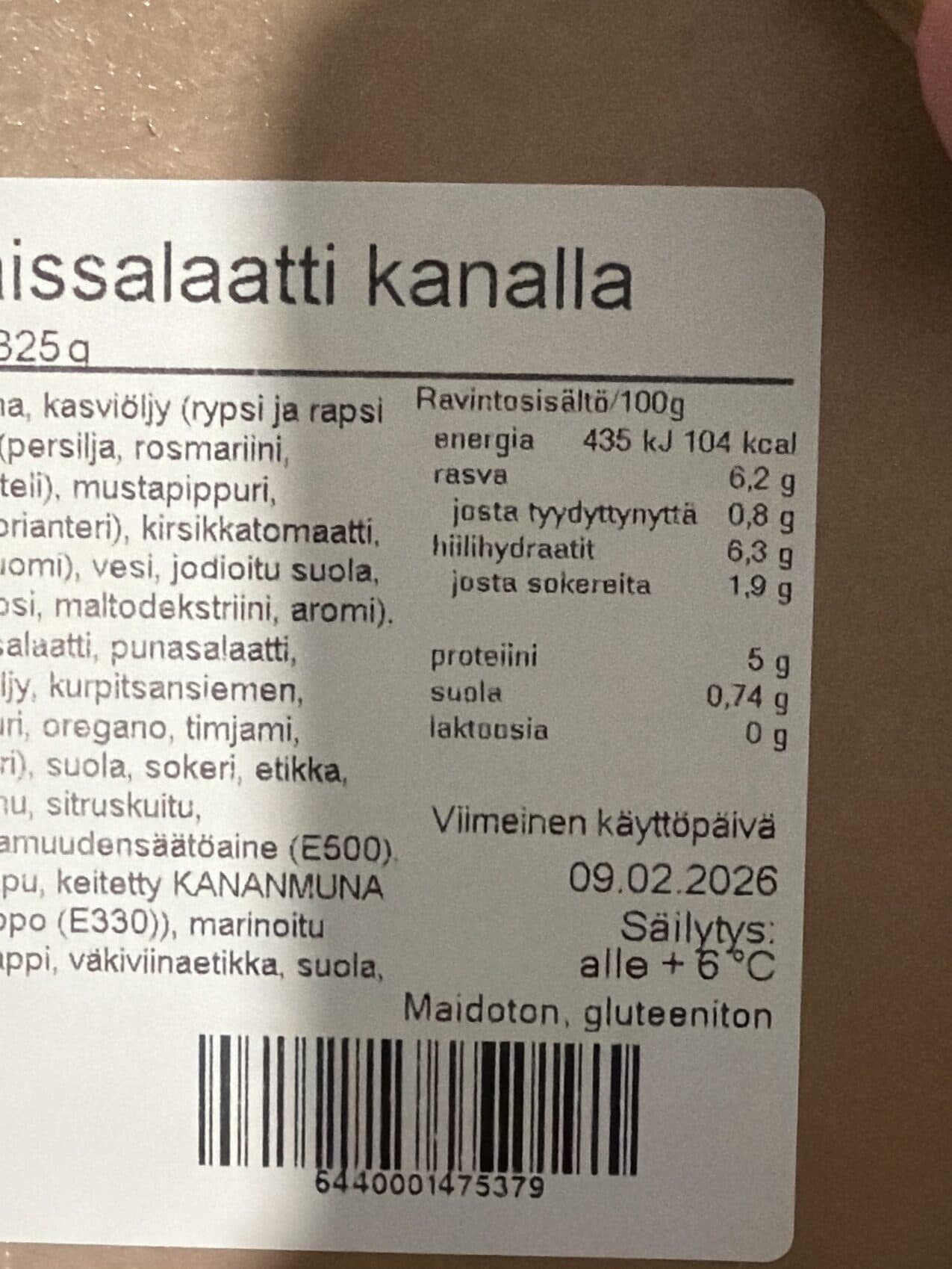 Linkosuo Maalais-salaatti Kanalla packshot