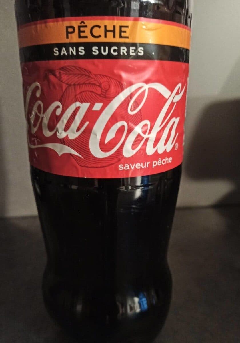 Coca-Cola Coca-Cola pêche packshot