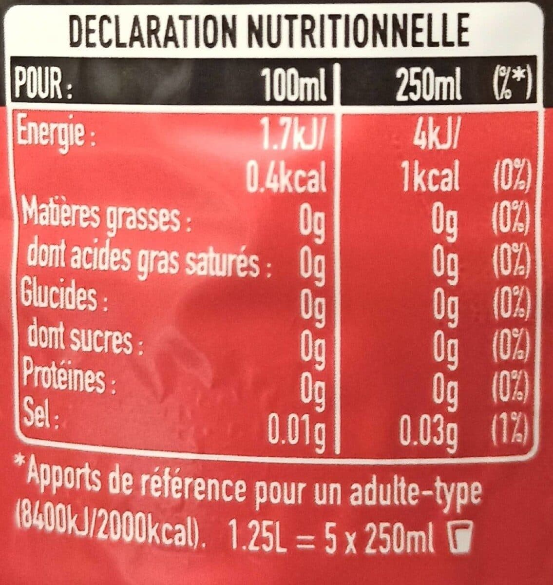 Coca-Cola Coca-Cola pêche packshot