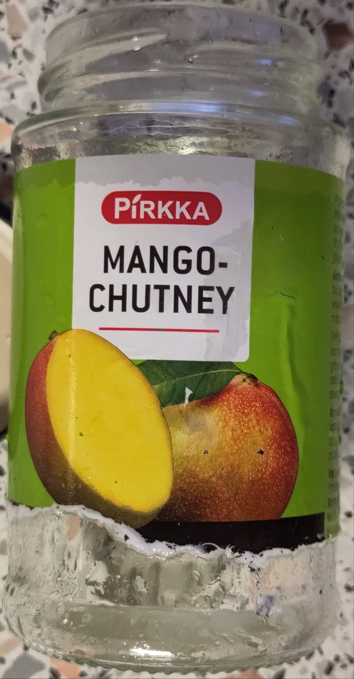 Pirkka Mango chutney packshot