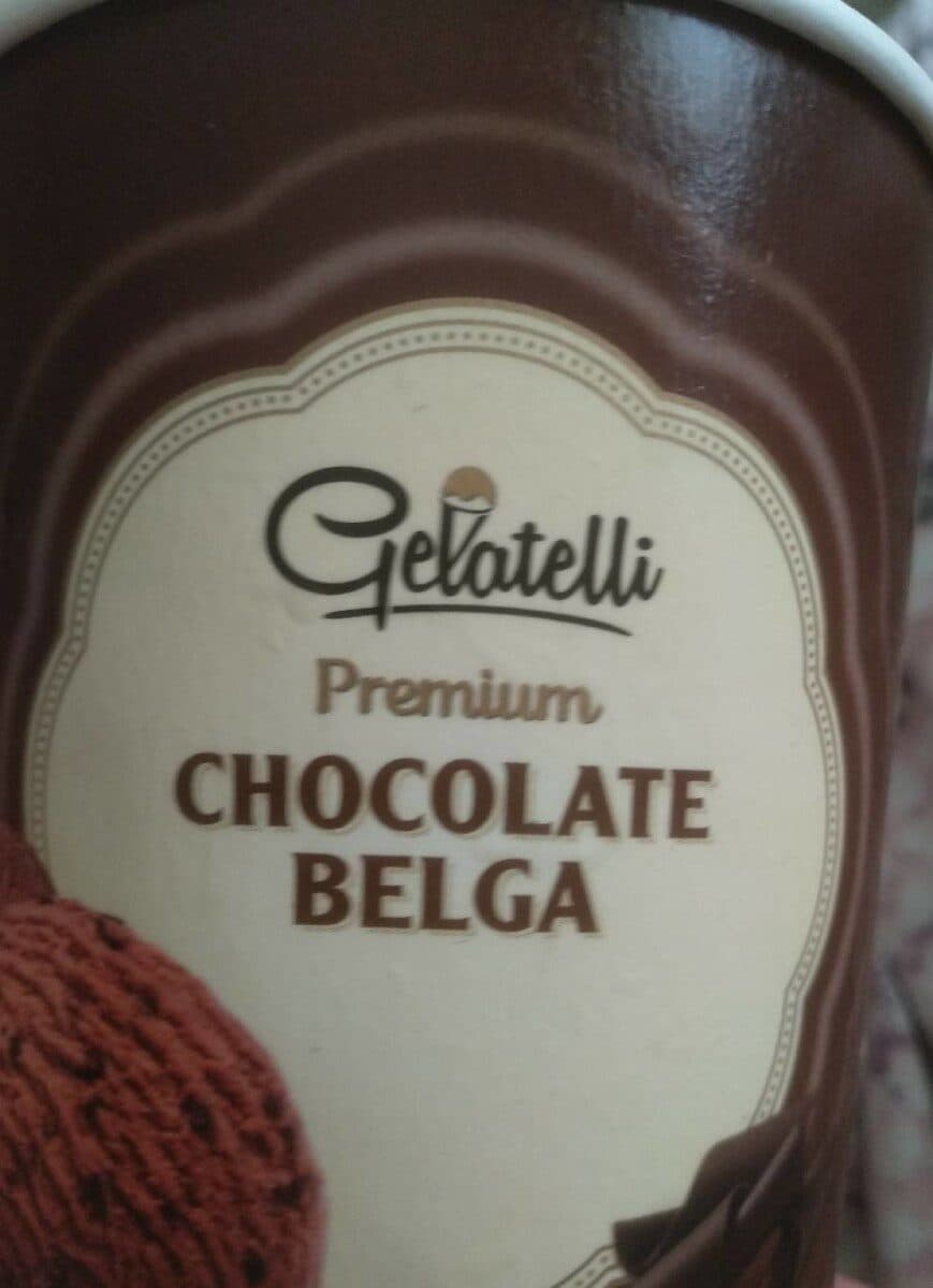 Chocolate belga premium packshot