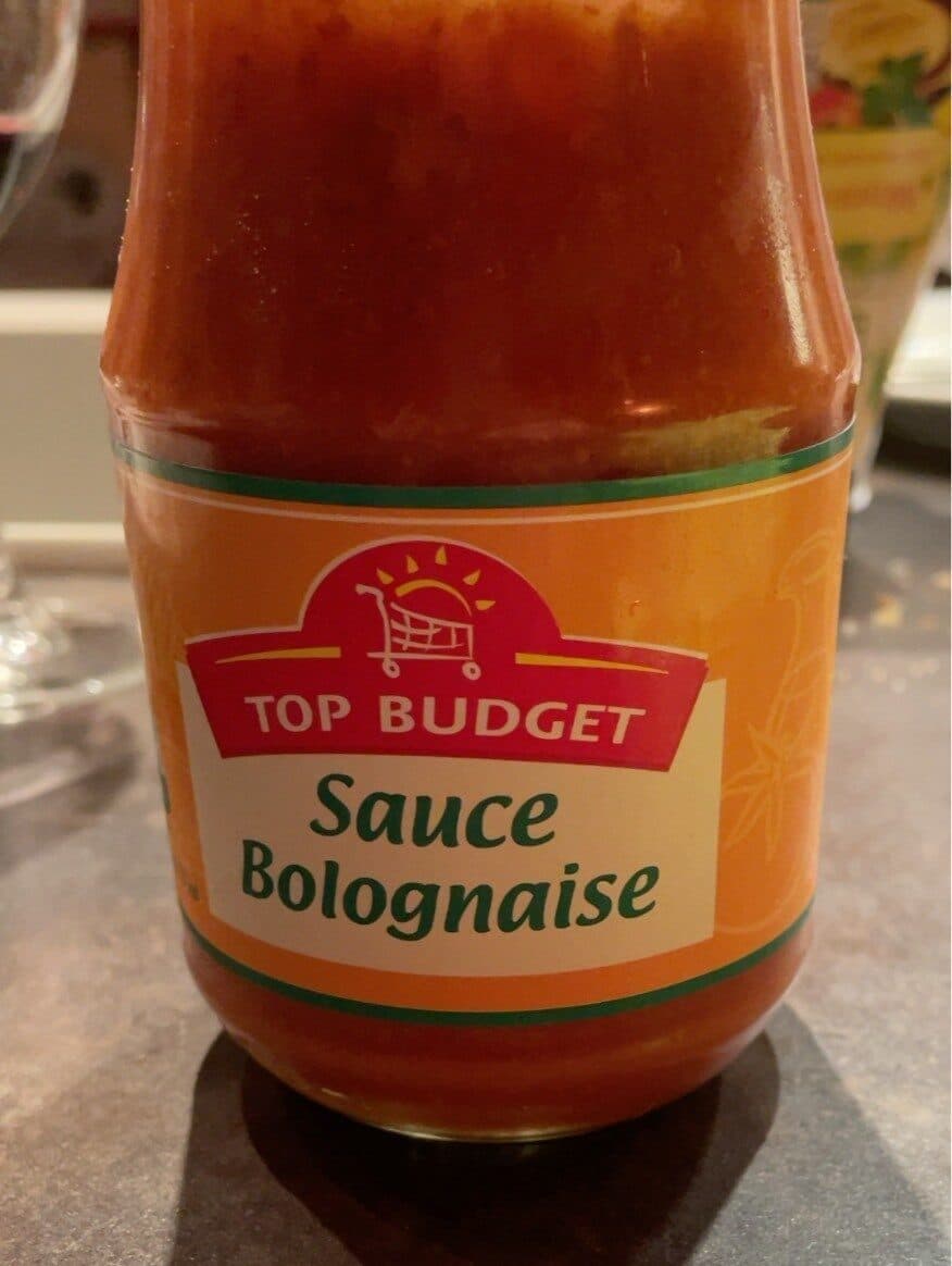 Sauce bolognaise packshot