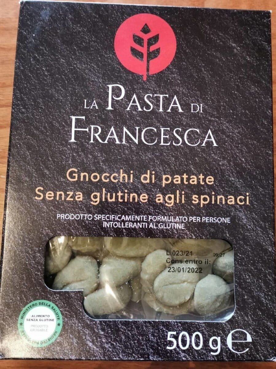 La pasta di Francesca Gnocchi di patate agli spinaci senza glutine packshot
