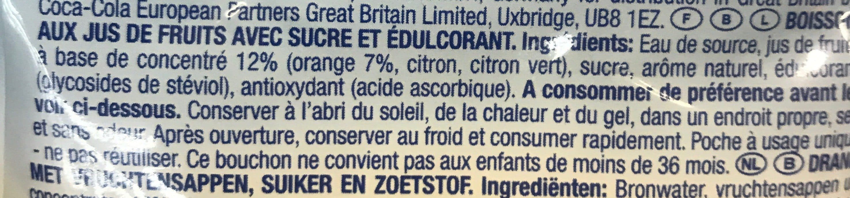 Open Food Facts caprisun orange packshot