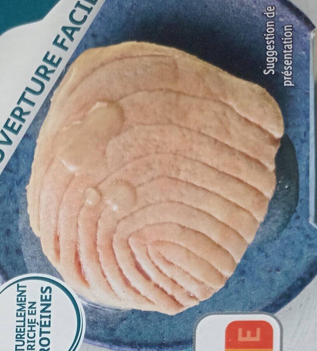 Thon albacorecentier au naturel packshot