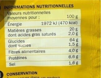 Open Food Facts Tortillas chips packshot