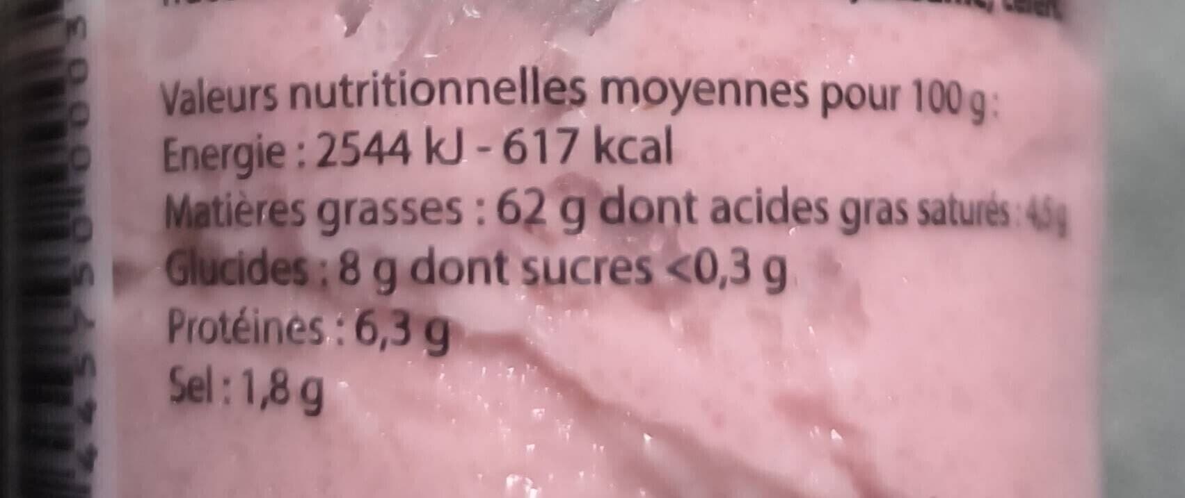 Open Food Facts Tarama aux oeufs de Cabillaud packshot