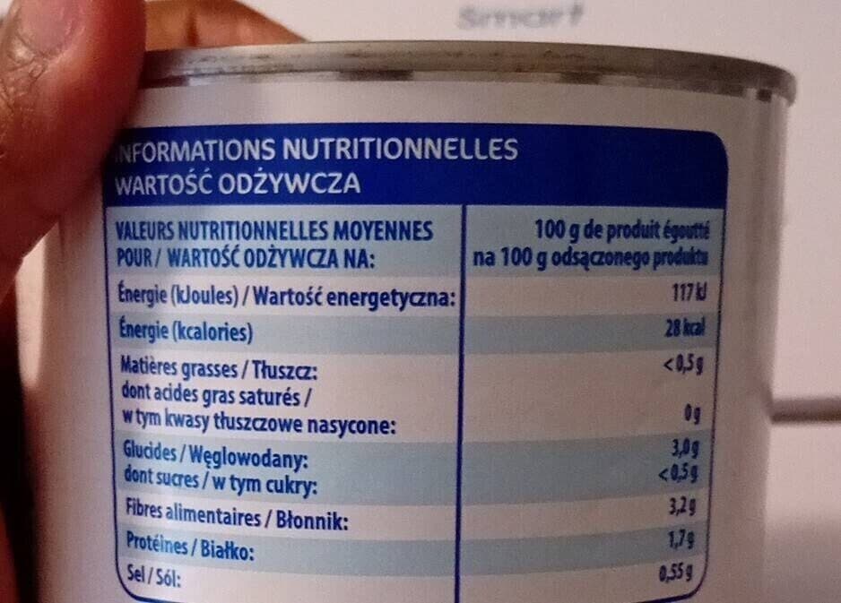 Open Food Facts Haricots Verts packshot