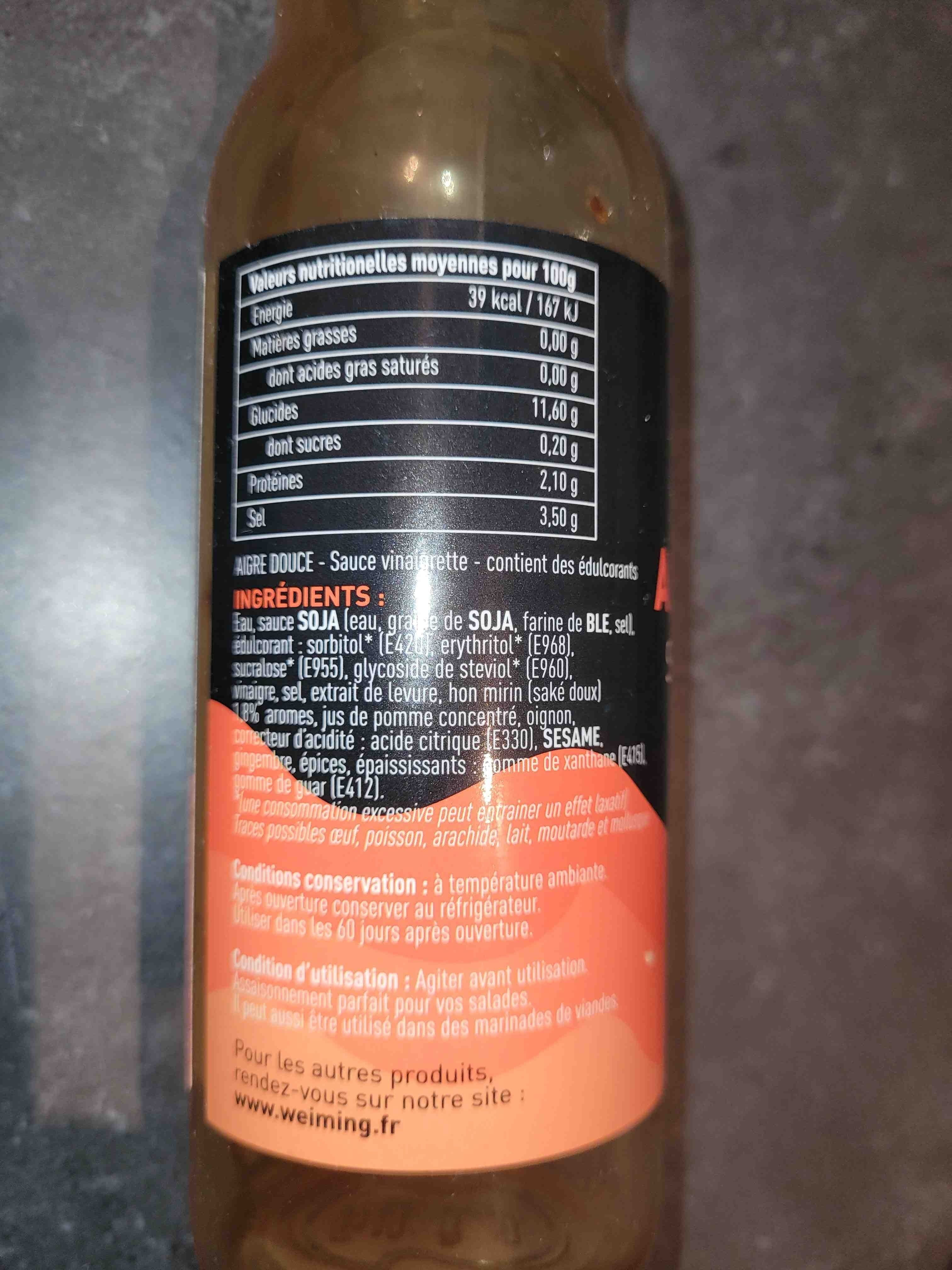 Wei Ming Aigre Douce Sauce Vinaigrette packshot