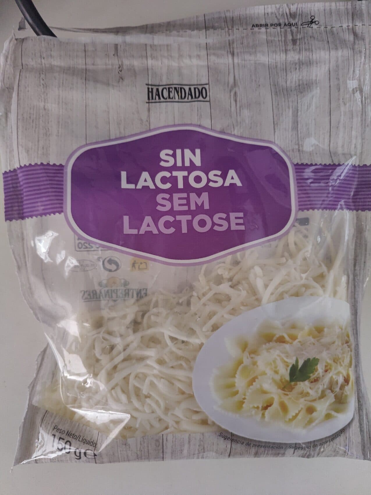 Mercadona Queso Ralldo Sin Lactosa packshot