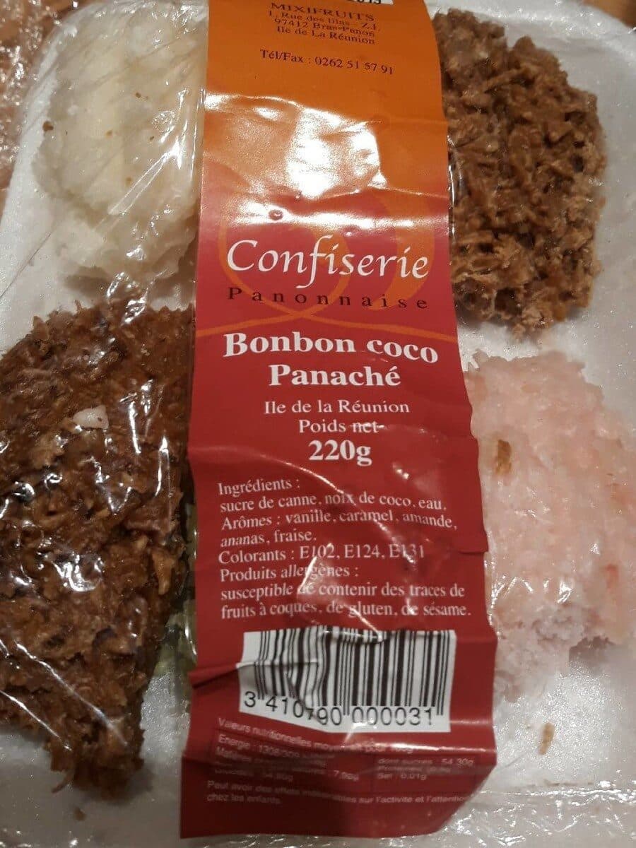 Bonbon coco panaché packshot