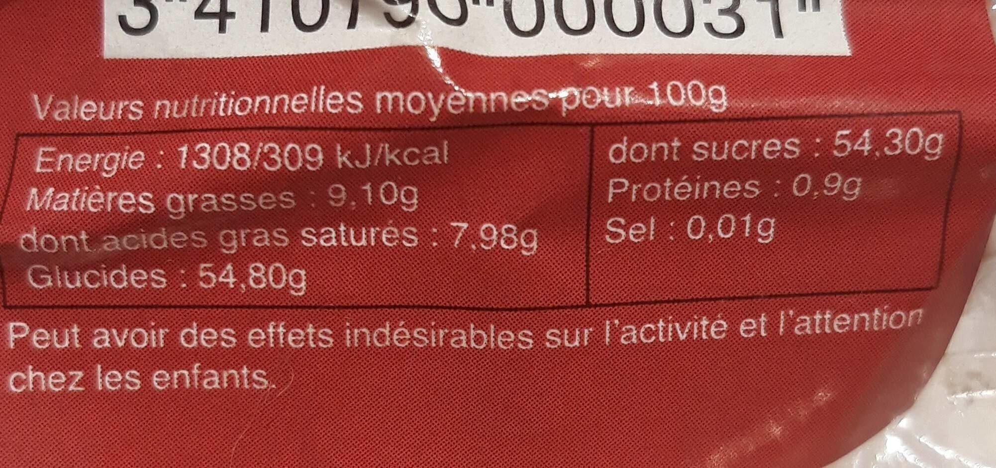 Open Food Facts Bonbon coco panaché packshot
