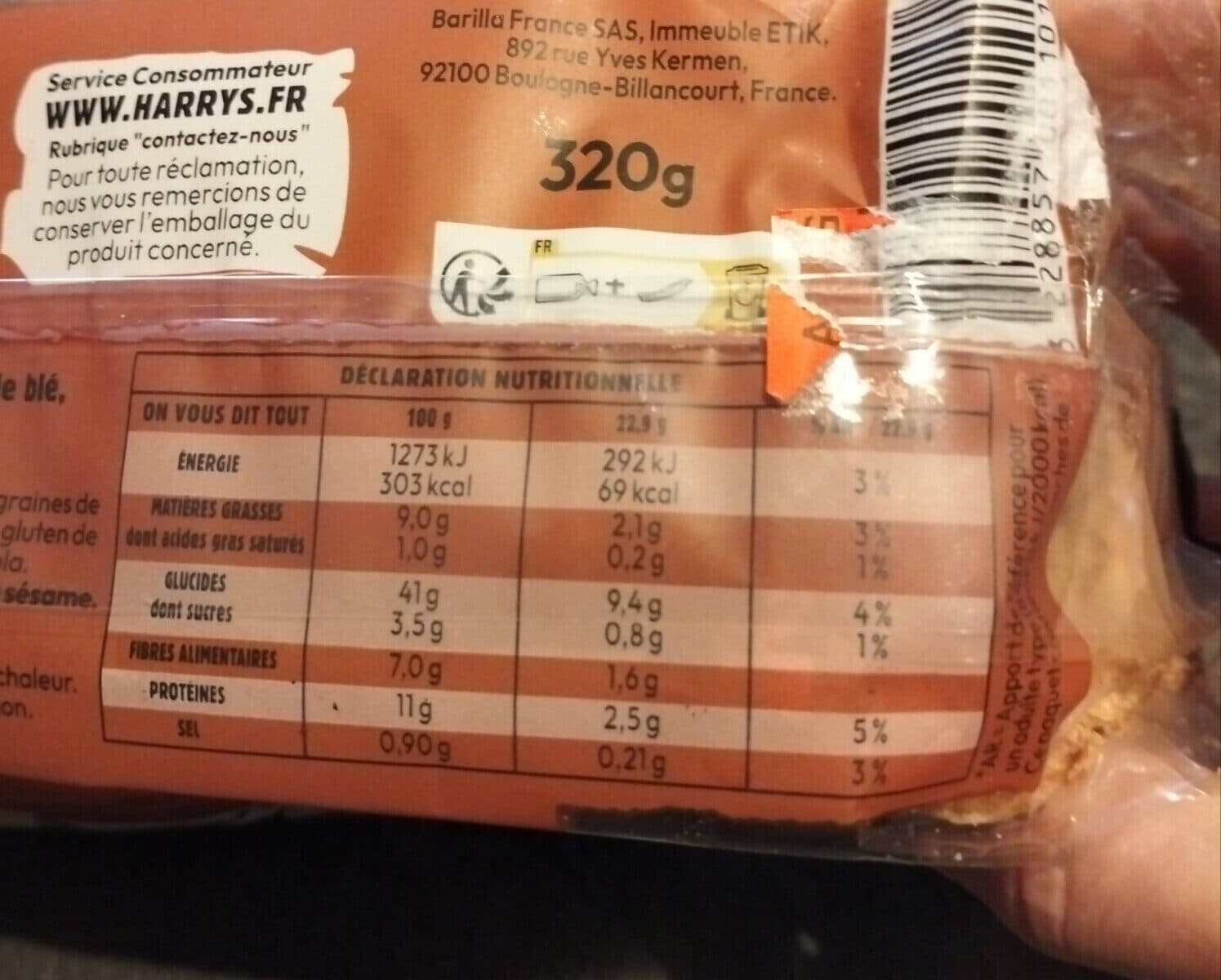 Harrys HARRYS Pain de mie packshot
