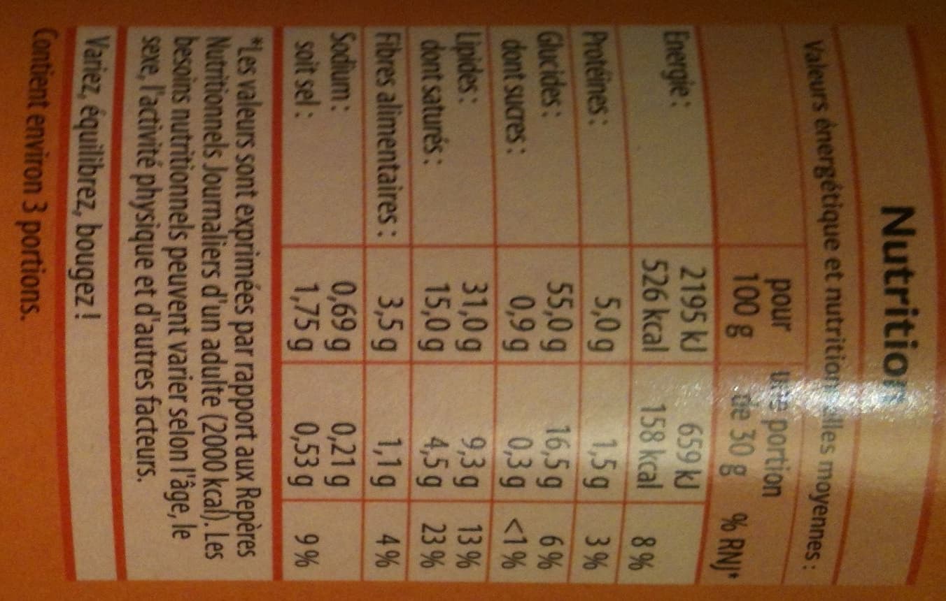 Dia Tuiles Fromage packshot