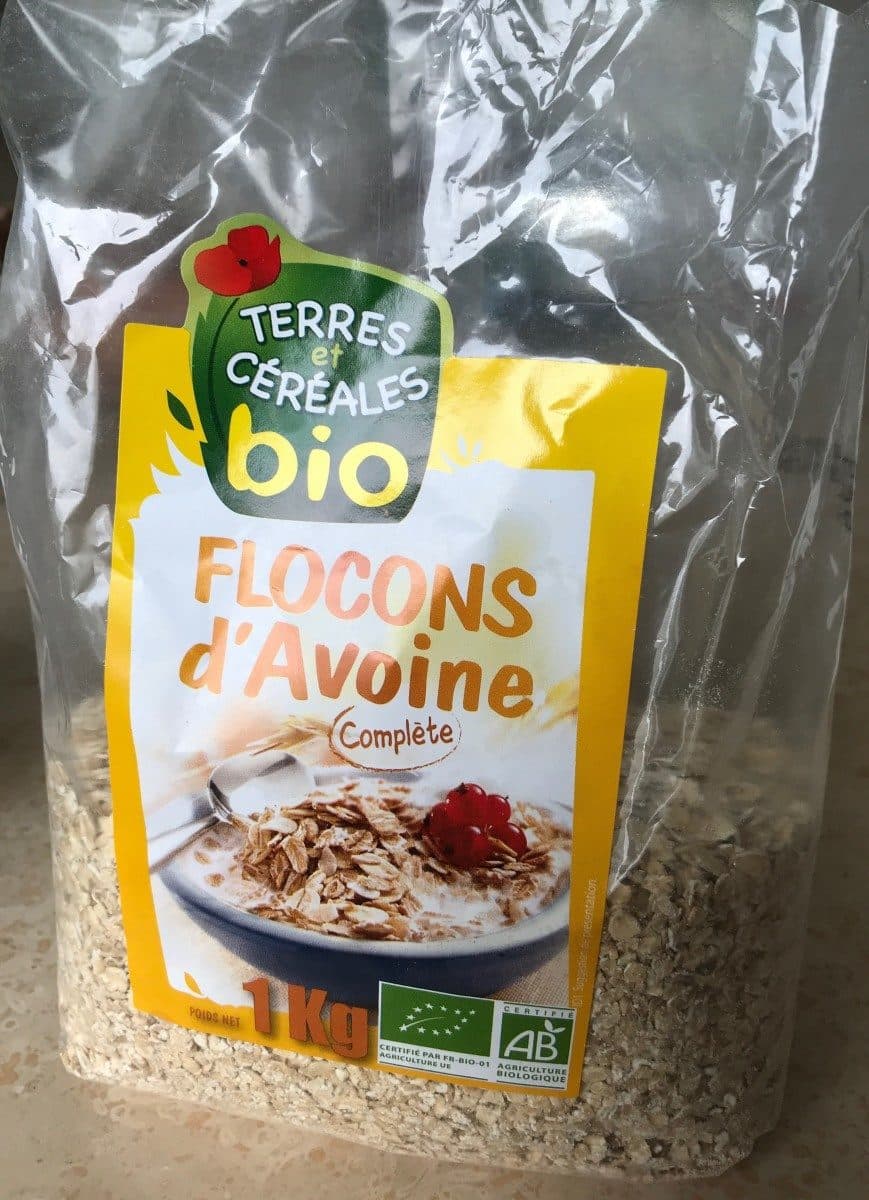 Terres et Céréales Bio Flocons d'Avoine (complète) packshot