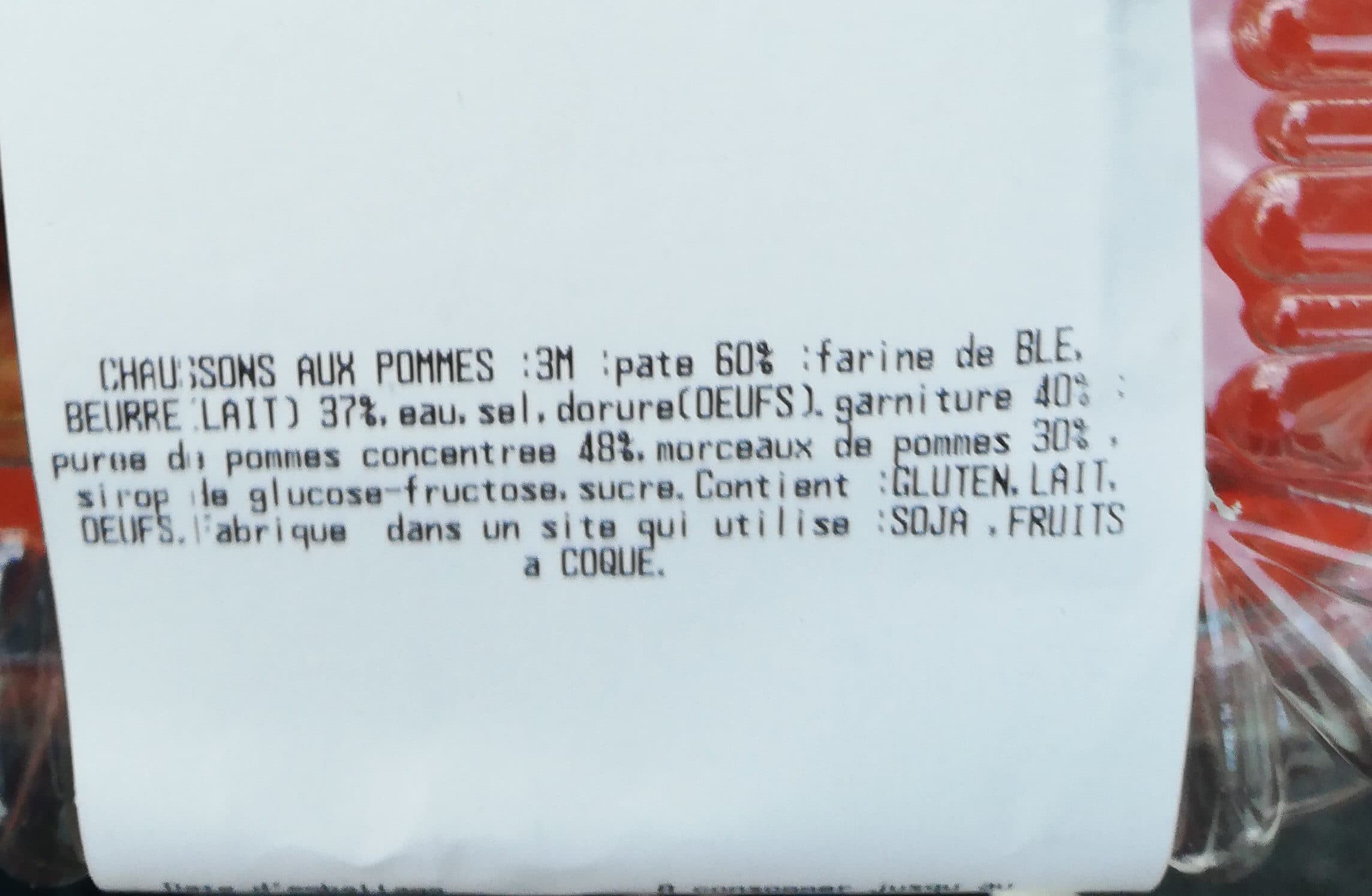 leclerc chaussons aux pommes packshot