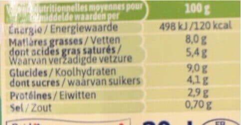 Open Food Facts Bechamel packshot