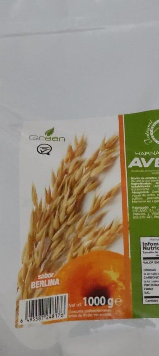 Harina integral De avena packshot