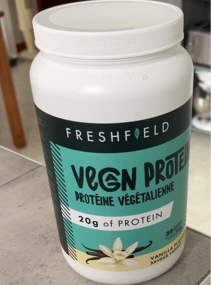 Vegan protein packshot