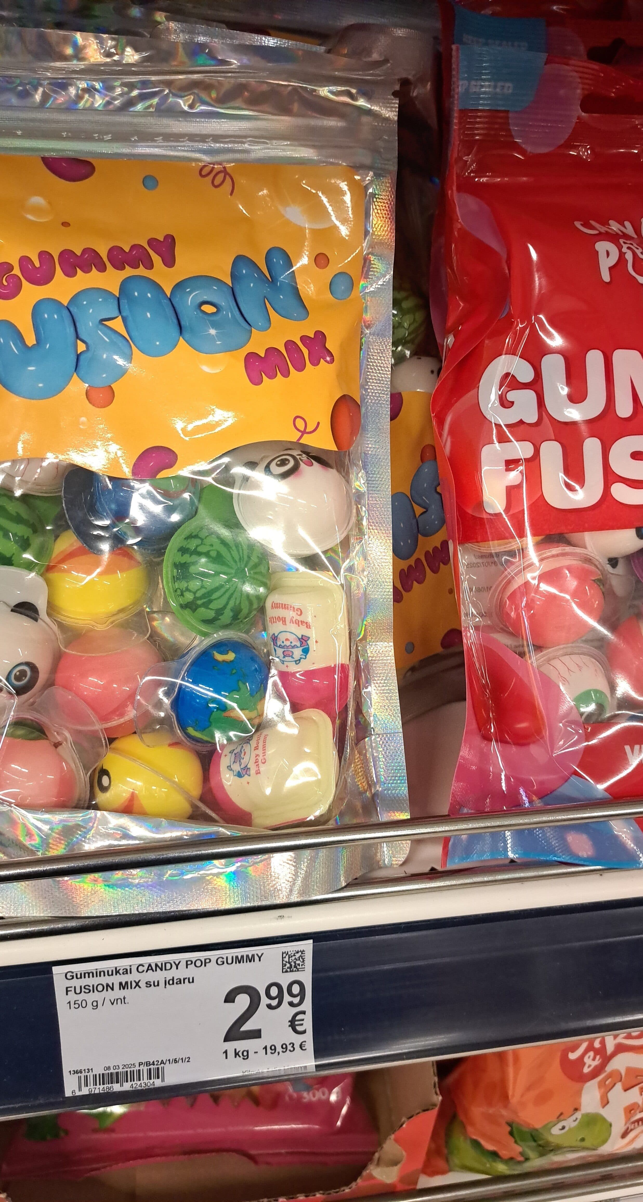 Candy Pop akys guminukai packshot