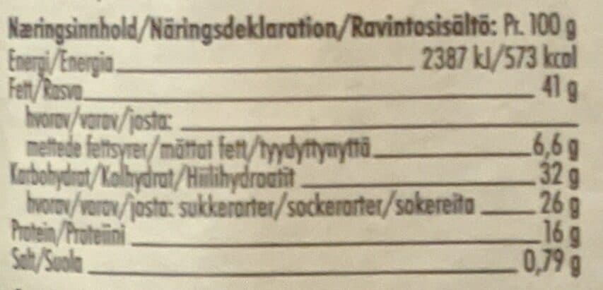 Den Lille Nøttefabrikken Julenøtter packshot