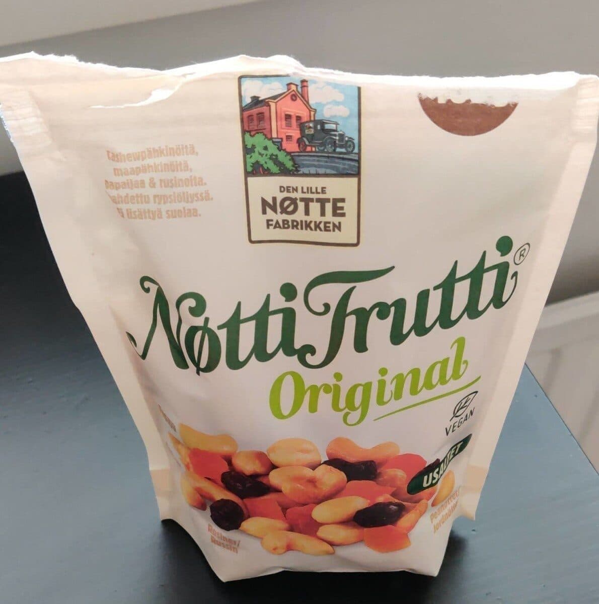 Den lille nøtte fabrikken Nøtti Frutti packshot