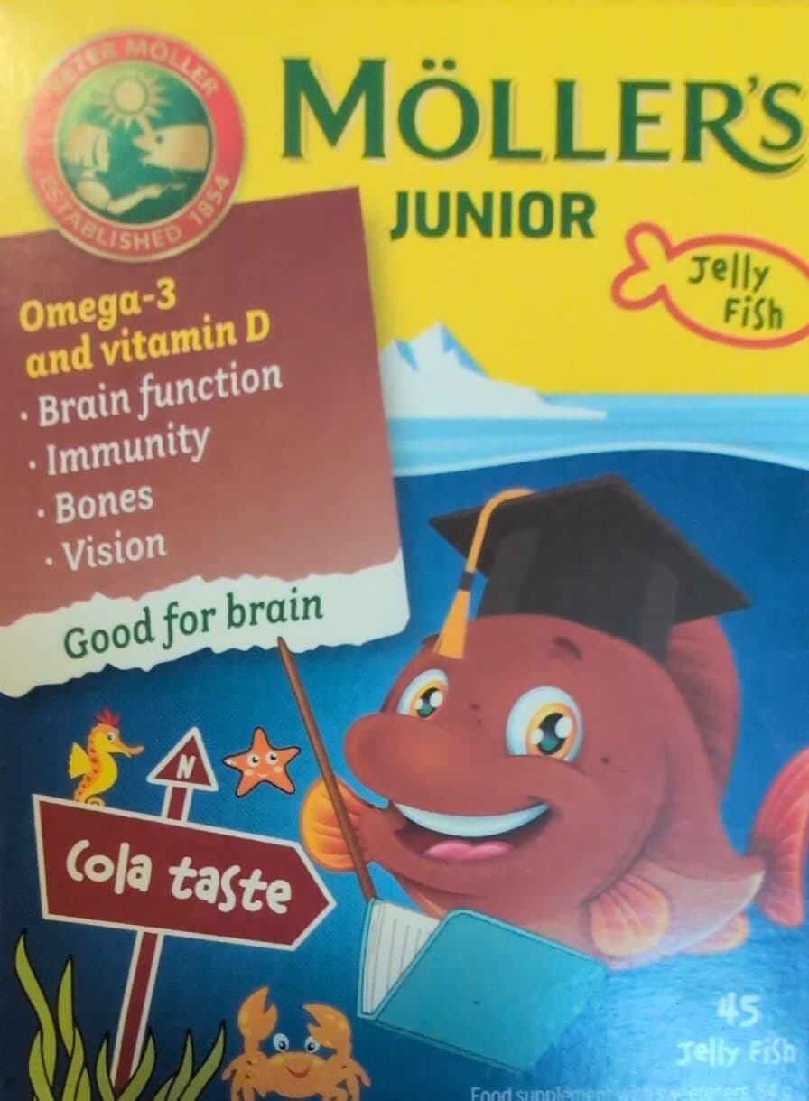 Moller's Omega 3 Jelly Fish packshot