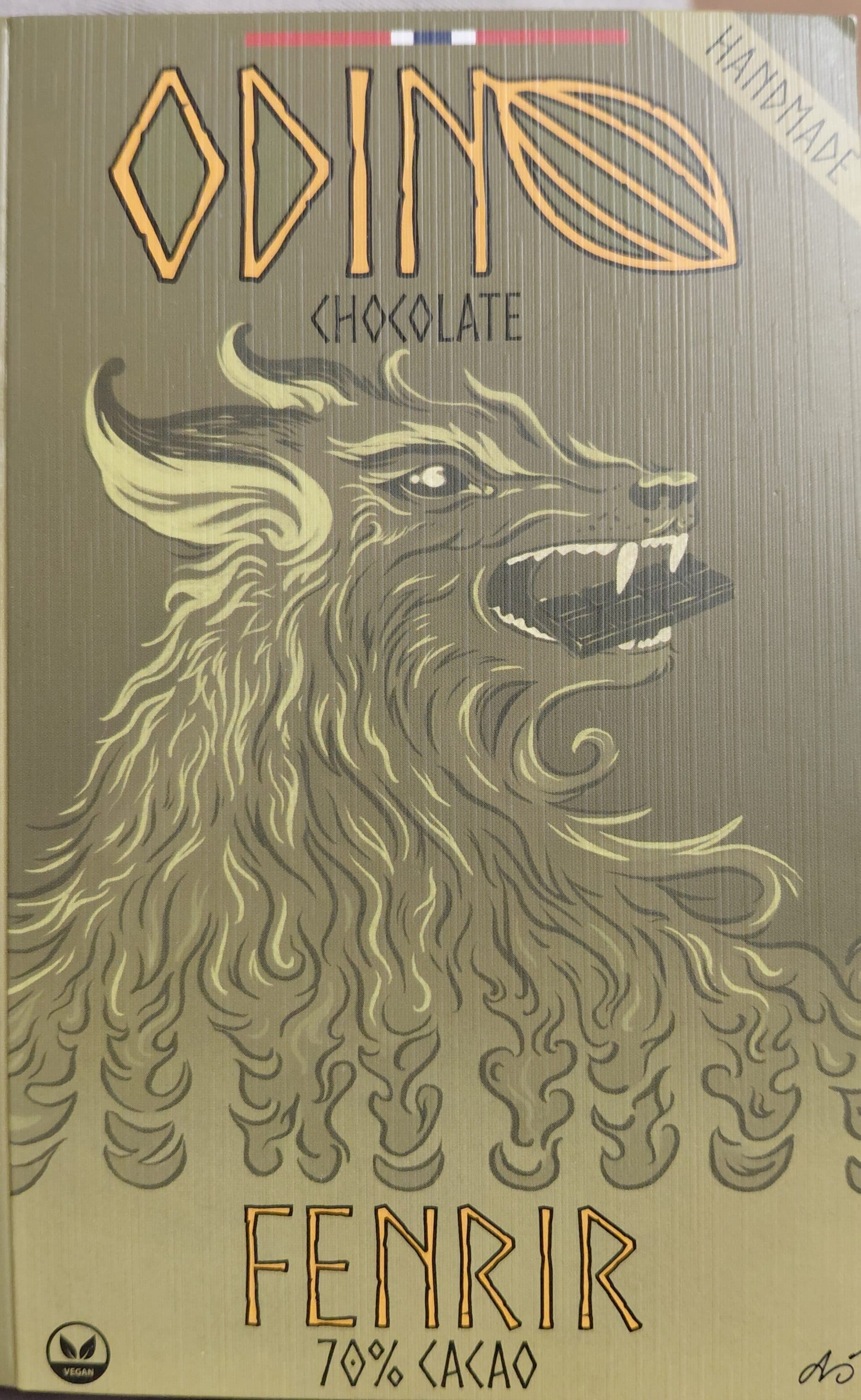 Odin Dark chocolate 70% packshot