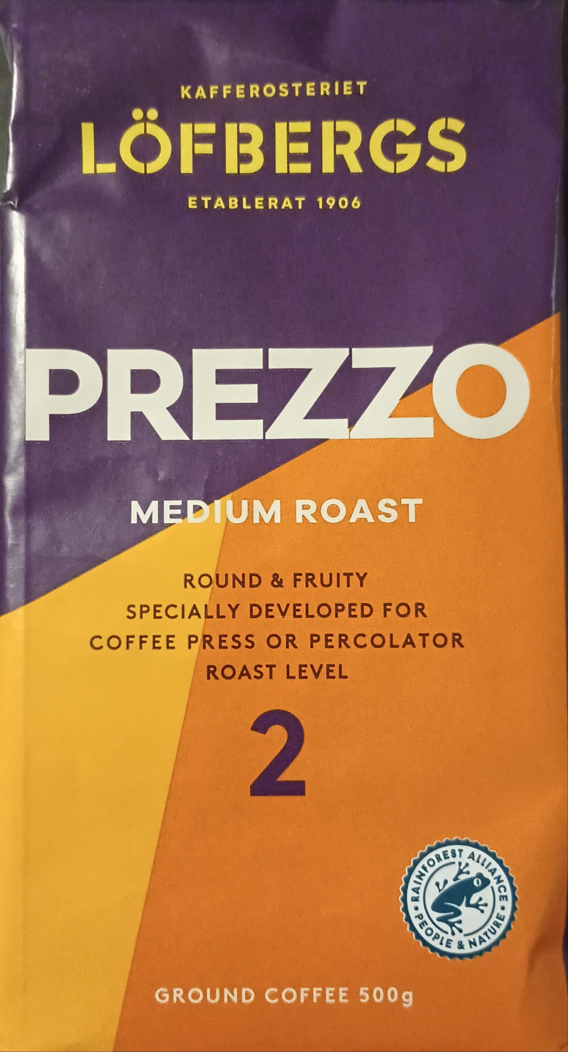 Löfbergs Prezzo Medium Roast packshot