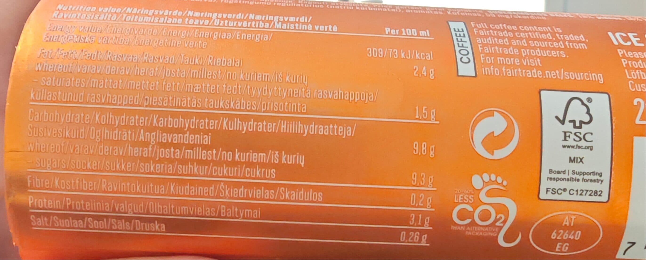 Löfbergs Ice salted caramel packshot