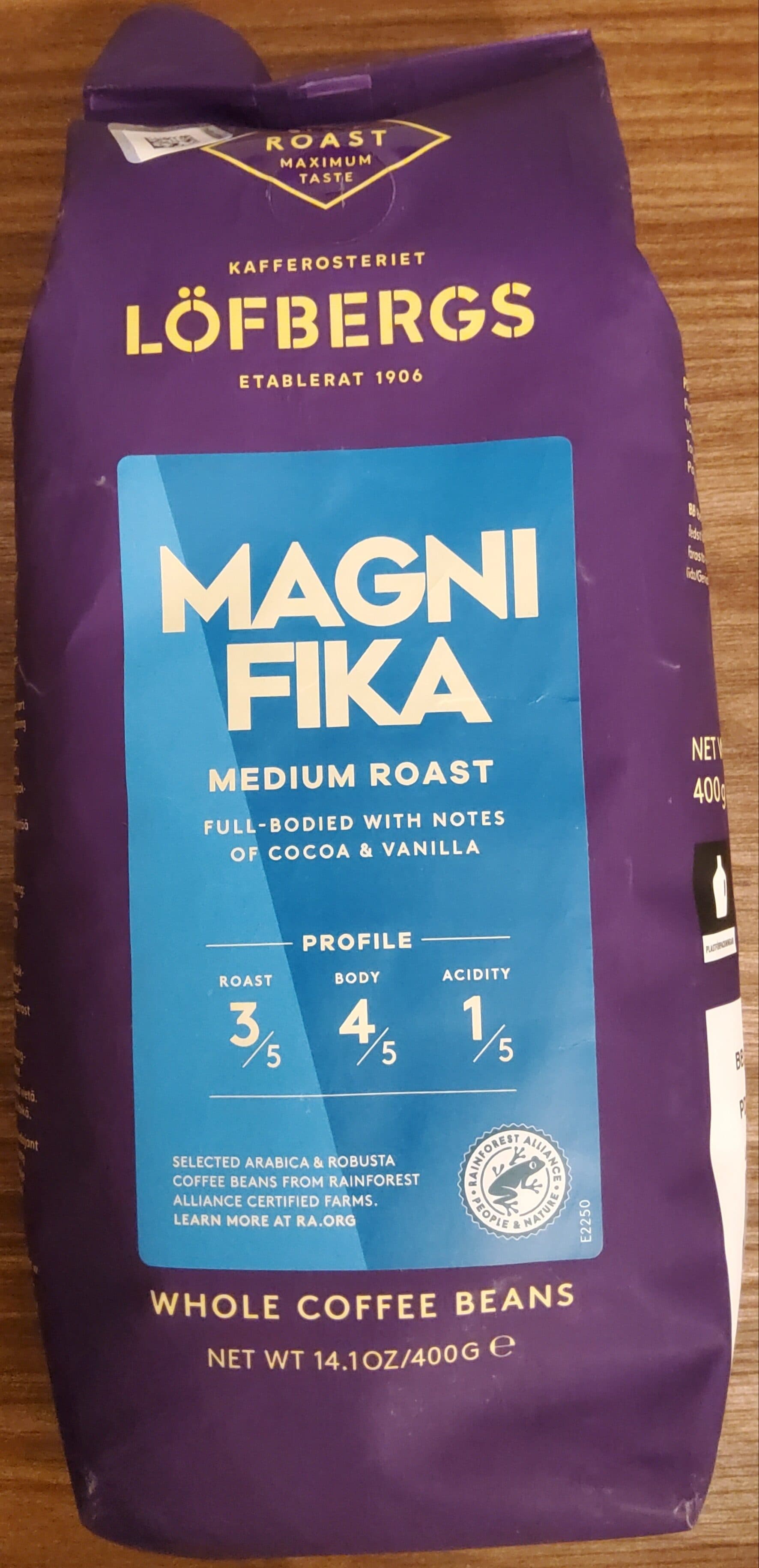Löfbergs Magnifika packshot