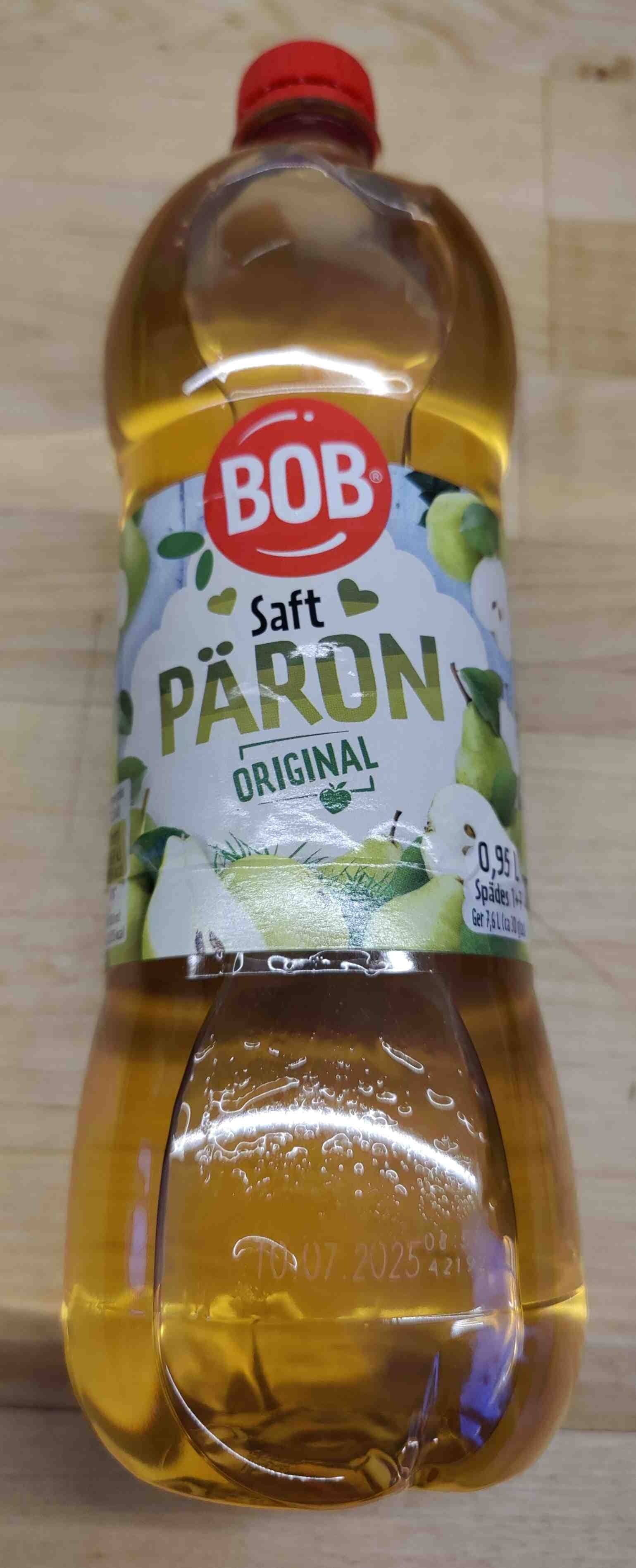 BOB Päärynämehutiiviste packshot
