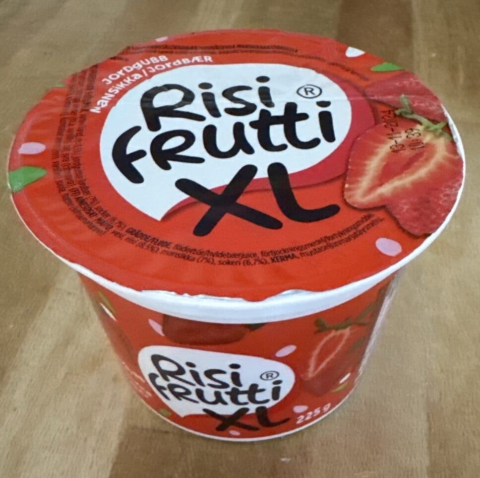 Orkla Risi Frutti XL mansikka packshot